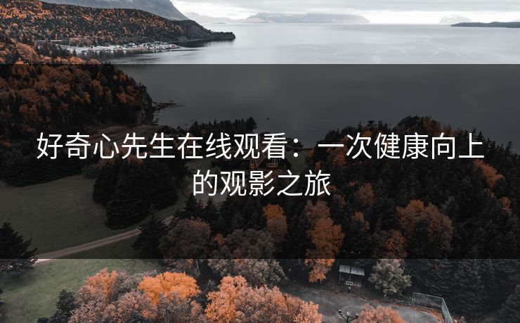 好奇心先生在线观看：一次健康向上的观影之旅